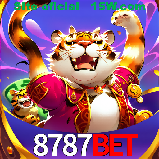 Imagem promocional da 8787Bet mostrando a plataforma e suas vantagens